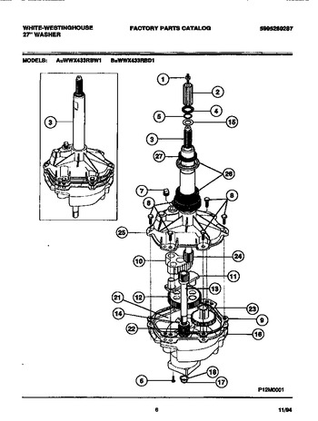 Diagram for WWX433RBD1