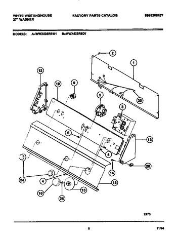 Diagram for WWX433RBW1