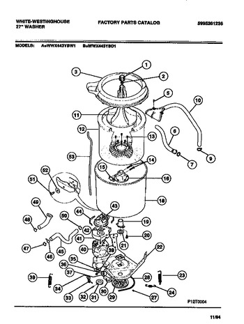 Diagram for WWX443YBW1