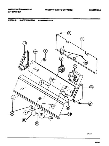 Diagram for WWX443YBW1