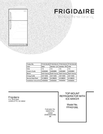 Diagram for FFHI2126LK0