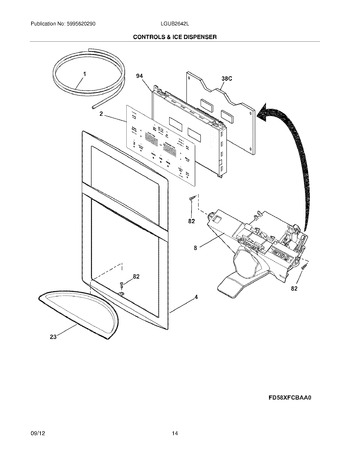 Diagram for LGUB2642LE9