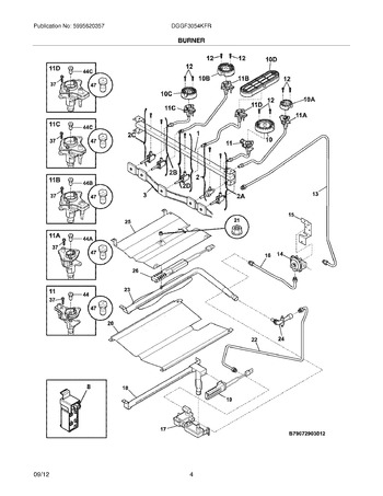 Diagram for DGGF3054KFR