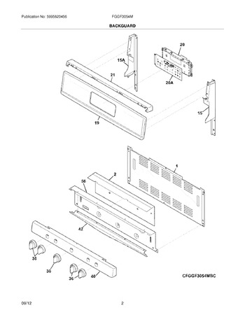 Diagram for FGGF3054MWD