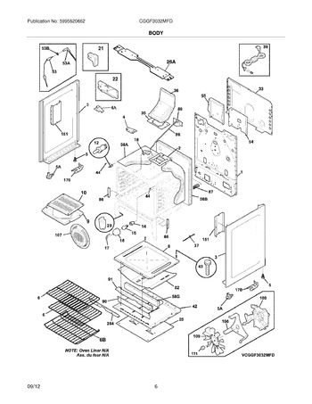 Diagram for CGGF3032MFD