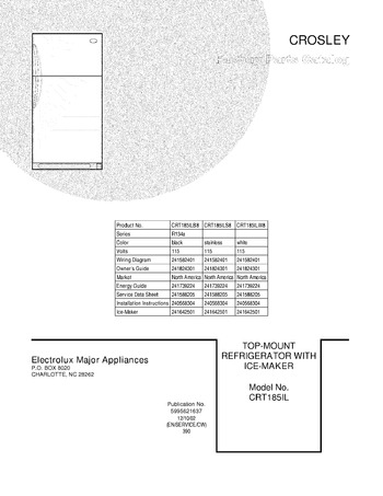 Diagram for CRT185ILB8