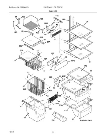 Diagram for FGHS2669KE3