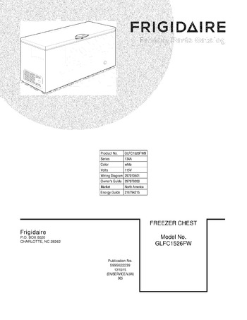 Diagram for GLFC1526FWB