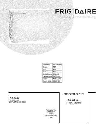 Diagram for FFN15M5HWG