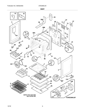 Diagram for CRE3890LSK