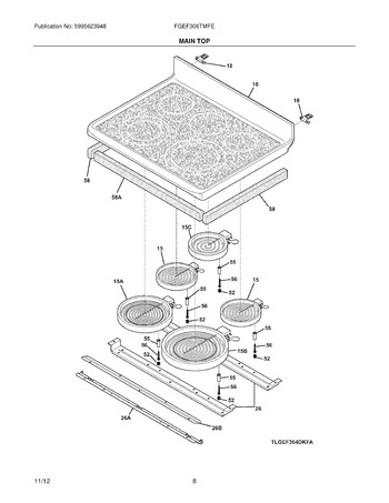 Diagram for FGEF306TMFE