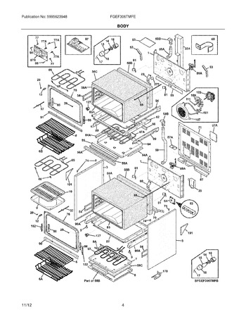 Diagram for FGEF306TMFE