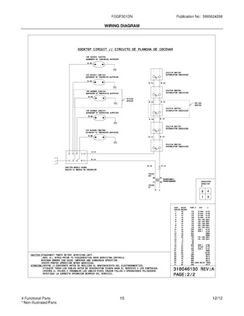 Diagram for FGGF301DNBA