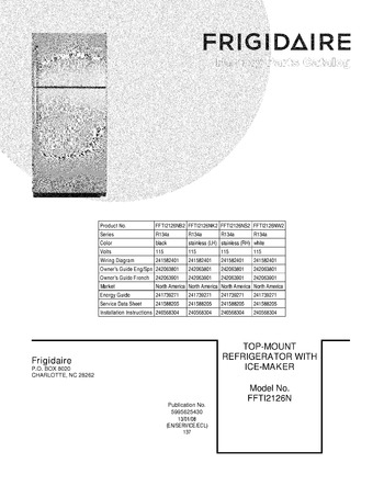 Diagram for FFTI2126NK2