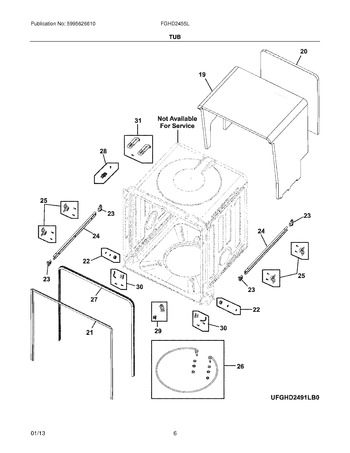 Diagram for FGHD2455LB0