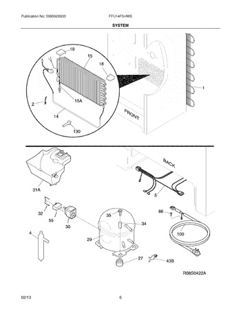 Diagram for FFU14F5HWS