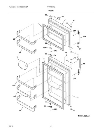 Diagram for FFTR2126LWB