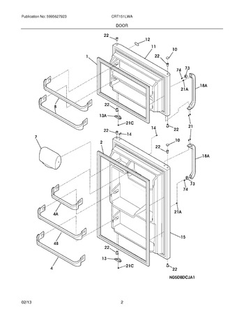 Diagram for CRT151LWA