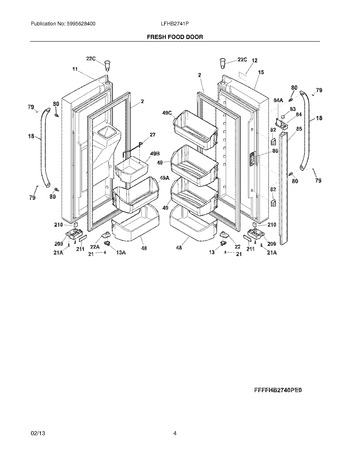 Diagram for LFHB2741PE0