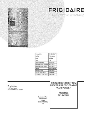 Diagram for FPHB2899LFC