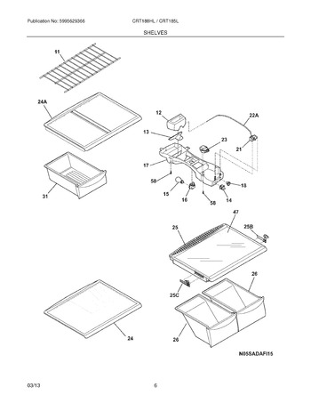 Diagram for CRT185LB9