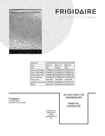 Diagram for FGHD2472PF0