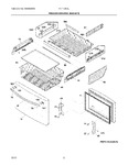 Diagram for 03 - Freezer Drawer, Baskets