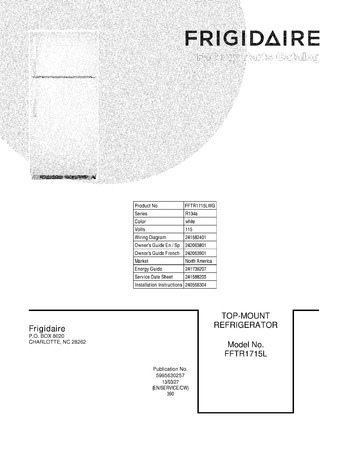 Diagram for FFTR1715LWG