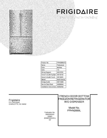 Diagram for FPHN2899LF9