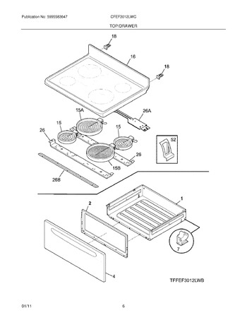 Diagram for CFEF3012LWC