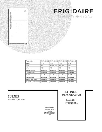 Diagram for FFHT2126LQ3