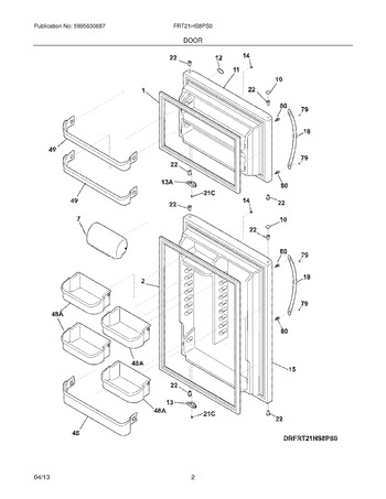 Diagram for FRT21HS8PS0