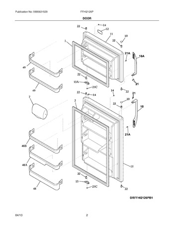 Diagram for FFHI2126PW2