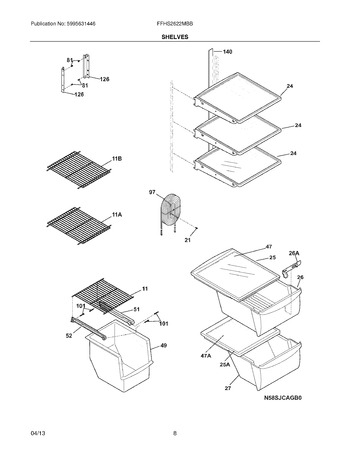 Diagram for FFHS2622MBB