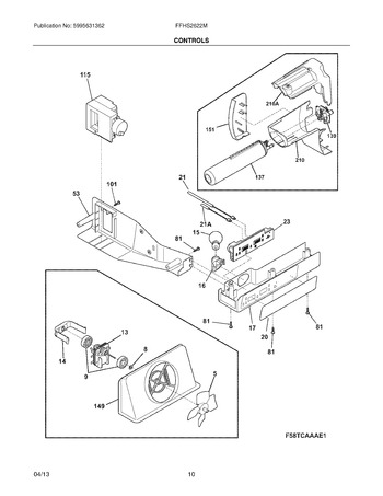 Diagram for FFHS2622MSB