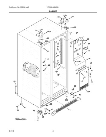 Diagram for FFHS2622MBB