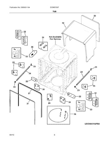 Diagram for EIDW5705PB0A