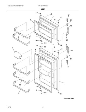 Diagram for FTHD18P4KW8