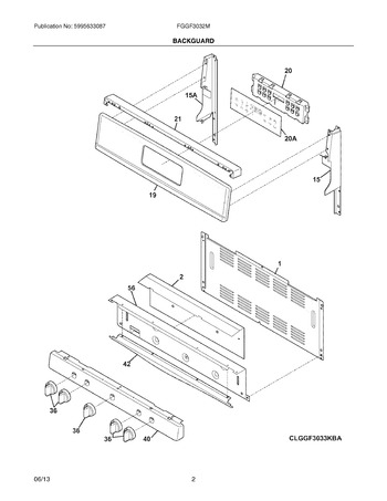 Diagram for FGGF3032MWD