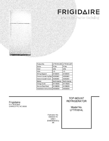 Diagram for LFTR1814LWF