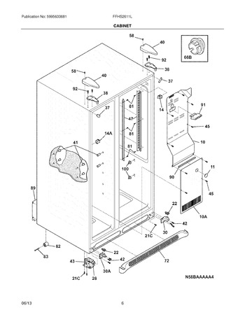 Diagram for FFHS2611LBA