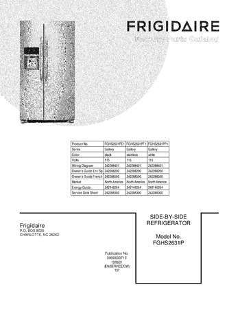 Diagram for FGHS2631PF1