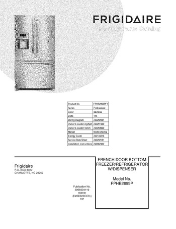 Diagram for FPHB2899PF1