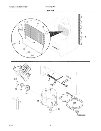 Diagram for FFU17F5HWU