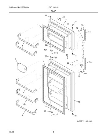 Diagram for FRT21G2PS9