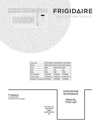 Diagram for FFMV163PSA