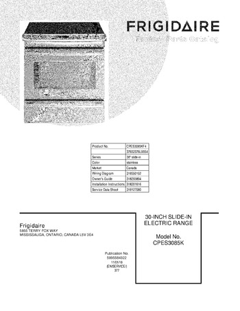 Diagram for CPES3085KF4