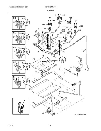 Diagram for LGGF3044LFD