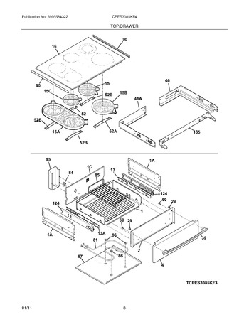 Diagram for CPES3085KF4