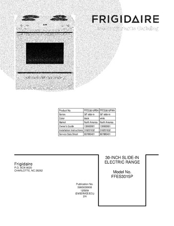 Diagram for FFES3015PWA